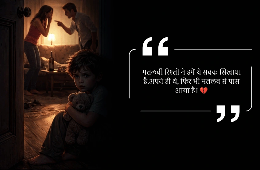 Matlabi family rishte shayari