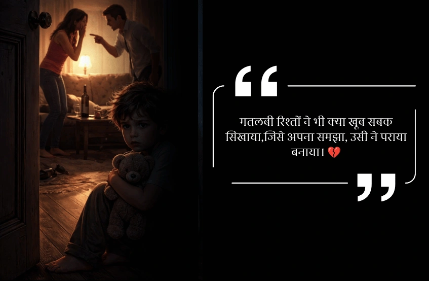 Matlabi family rishte shayari