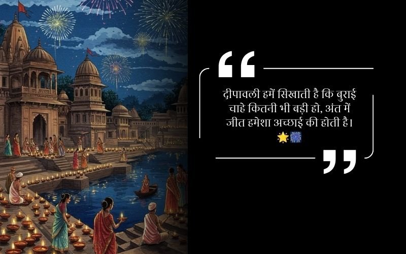 Meaningful Diwali Quotes in Hindi