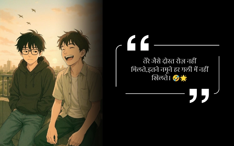 Dosti चिढ़ाने कॉमेडी Shayari