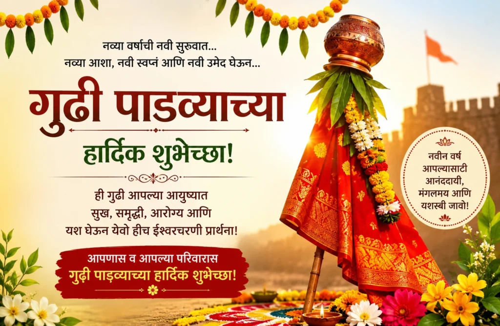 60+ Best Gudi Padwa Wishes In Marathi : Wishes & Messages – EternalShayari Gudi Padwa Wishes In Marathi