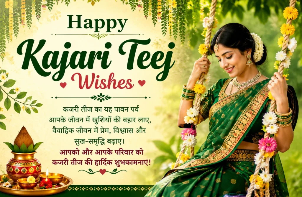 Happy Kajari Teej Wishes