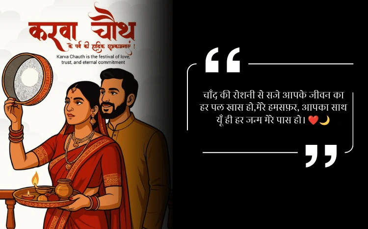 Karwa Chauth Wishes For Husband