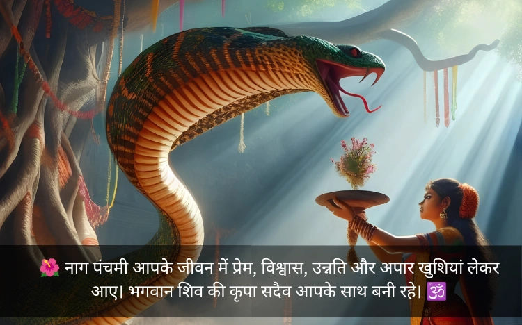 Nag Panchami Wishes In Hindi