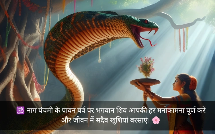 Nag Panchami Wishes In Hindi