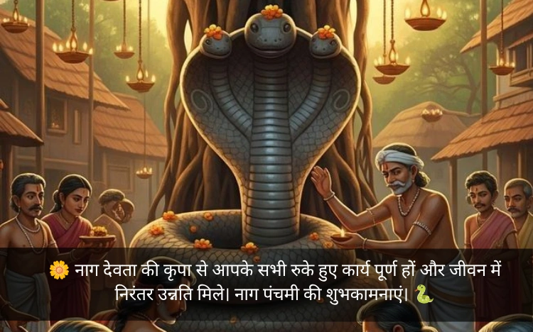 Nag Panchami Wishes In Hindi