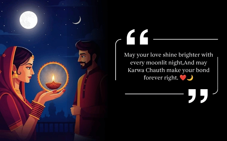 Karwa Chauth Wishes For Husband