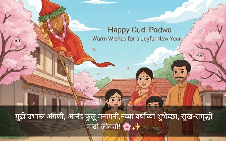 Gudi Padwa Wishes In Marathi