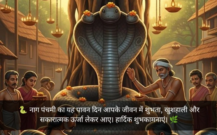 Nag Panchami Wishes In Hindi