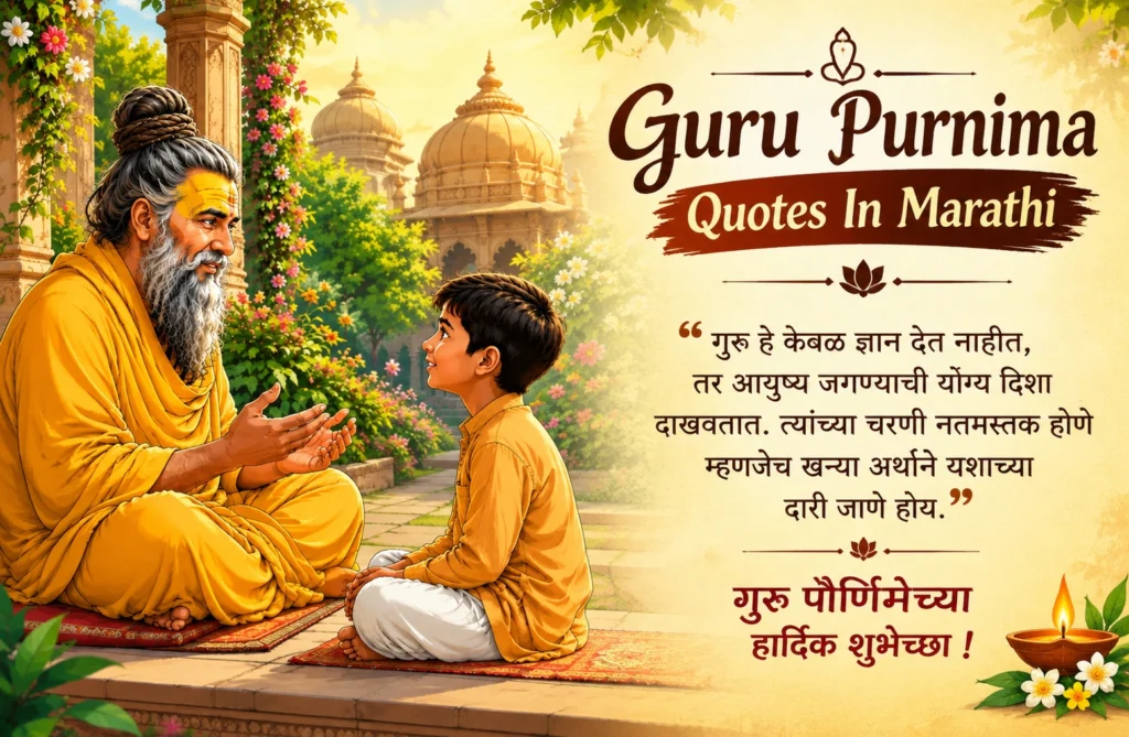 Guru Purnima Quotes In Marathi