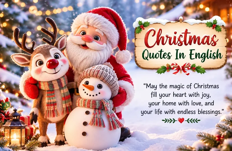 190+ Christmas Quotes In English To Spread Joy This Festive Season | EternalShayari Christmas Quotes In English