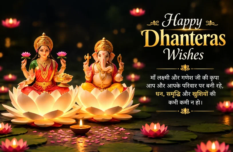 175+ Happy Dhanteras Wishes: प्यार भरी शुभकामनाएं | EternalShayari Happy Dhanteras Wishes